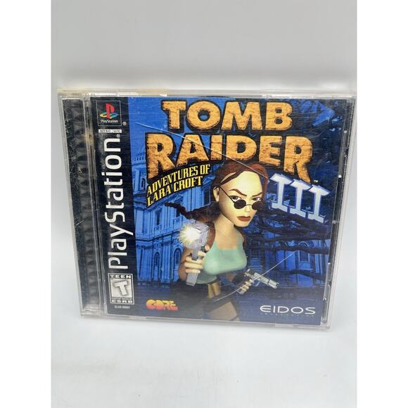 Tomb Raider III: Adventures Of Lara Croft For PlayStation 1 PS1 - Complete - Picture 1 of 7